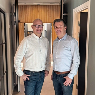 Third.space Sales Director André Tang Jørgensen and Country Director, Germany, Georg Lohle.