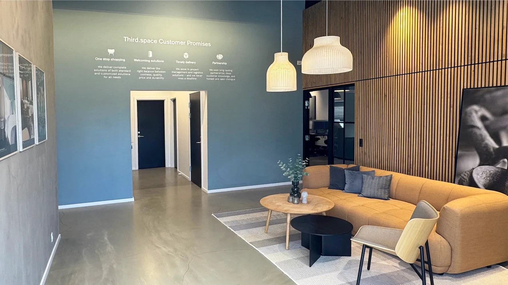 Entrance area Third.space Esbjerg Office