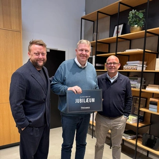 30 years anniversary of Poul Gram-Hansen at Third.space Interior Solutions by Lars Larsen Group.