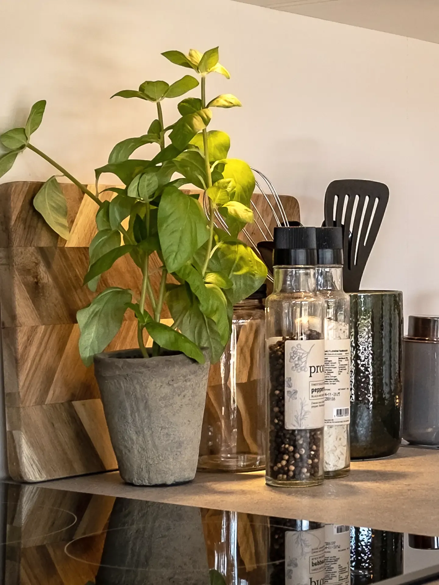 Modern camping kitchen design by Third.space showing kitchen essentials.